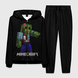 Мужской костюм MINECRAFT ЗОМБИ