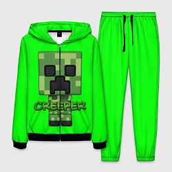 Костюм мужской MINECRAFT CREEPER, цвет: 3D-черный