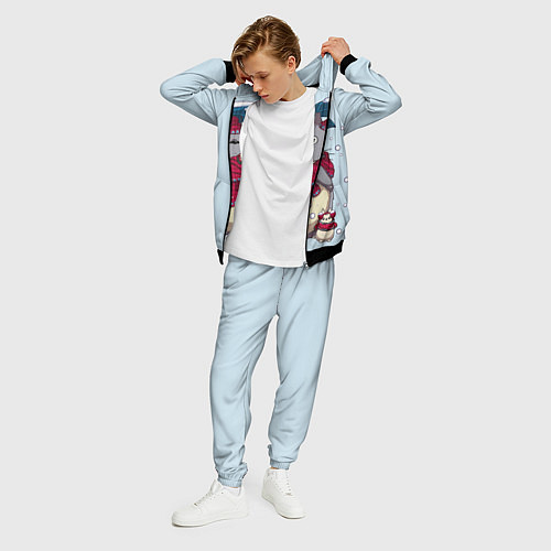 Мужской костюм Мой сосед Тоторо / 3D-Черный – фото 3