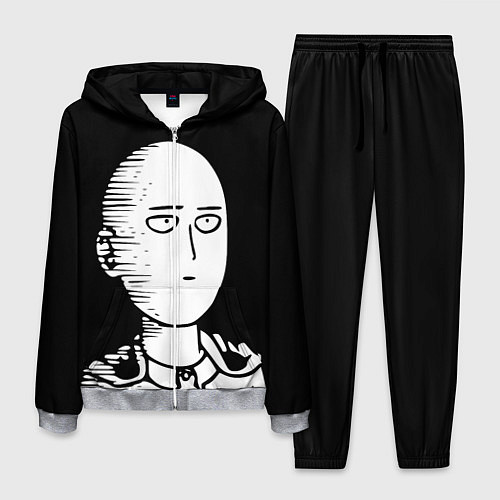 Мужской костюм ONE-PUNCH MAN / 3D-Меланж – фото 1