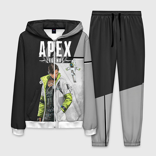Мужской костюм Apex Legends / 3D-Белый – фото 1