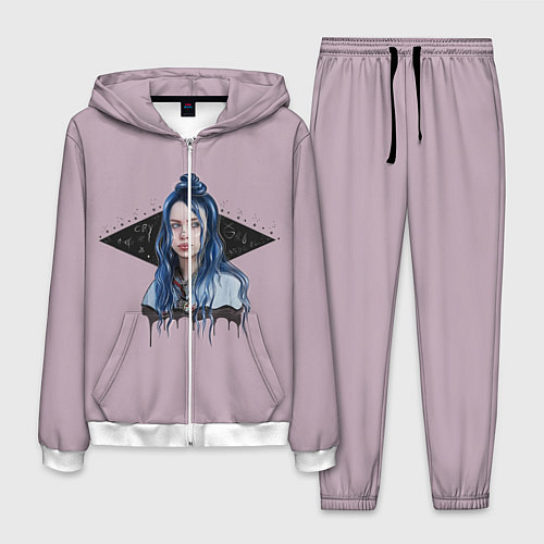 Мужской костюм Billie Pink Art / 3D-Белый – фото 1