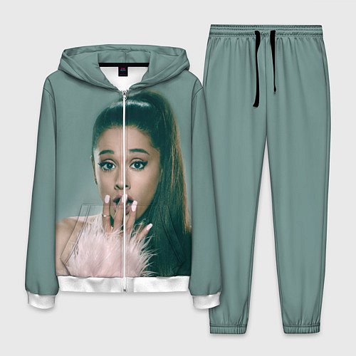 Мужской костюм Ariana Grande Ариана Гранде / 3D-Белый – фото 1