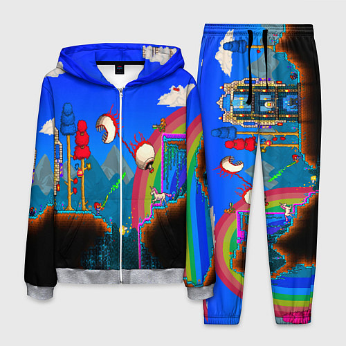 Мужской костюм TERRARIA GAME / 3D-Меланж – фото 1