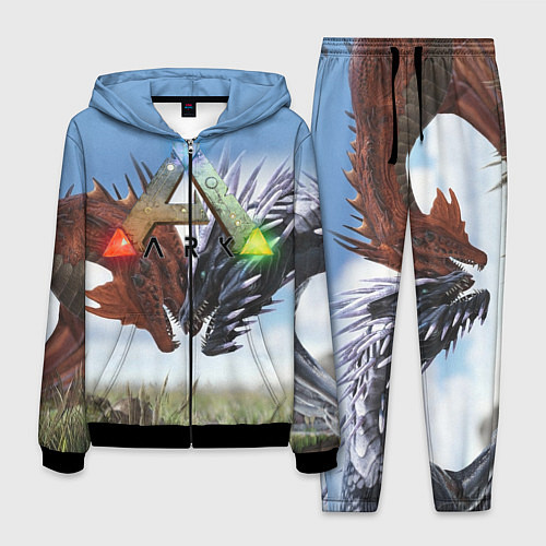 Мужской костюм Ark Survival Evolved / 3D-Черный – фото 1