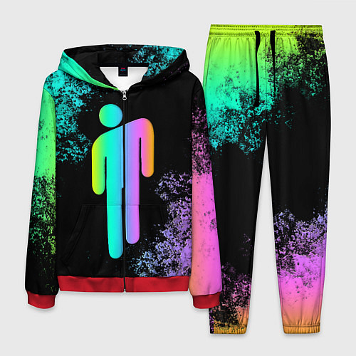 Мужской костюм BILLIE EILISH / 3D-Красный – фото 1