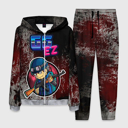 Мужской костюм GGEZ / 3D-Меланж – фото 1