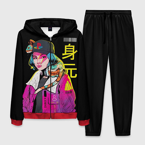 Мужской костюм 2К Girl / 3D-Красный – фото 1