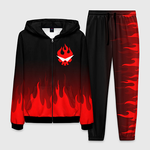 Мужской костюм GURREN LAGANN / 3D-Черный – фото 1