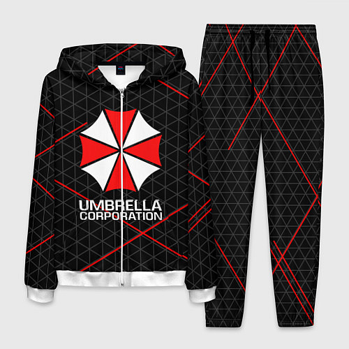 Мужской костюм UMBRELLA CORP / 3D-Белый – фото 1