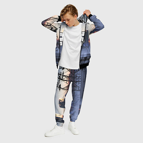 Мужской костюм GTA VI / 3D-Черный – фото 3