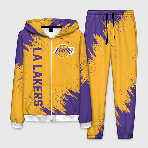 Мужской костюм LA LAKERS / 3D-Белый – фото 1