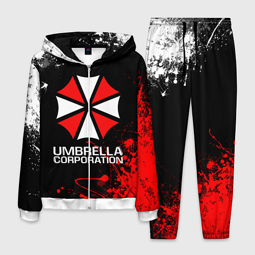 Мужской костюм UMBRELLA CORPORATION / 3D-Белый – фото 1