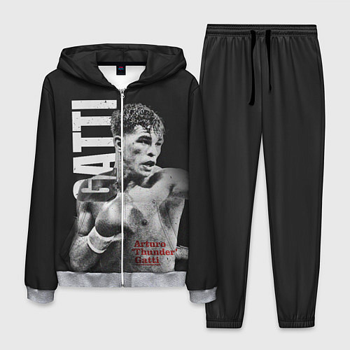 Мужской костюм Gatti / 3D-Меланж – фото 1