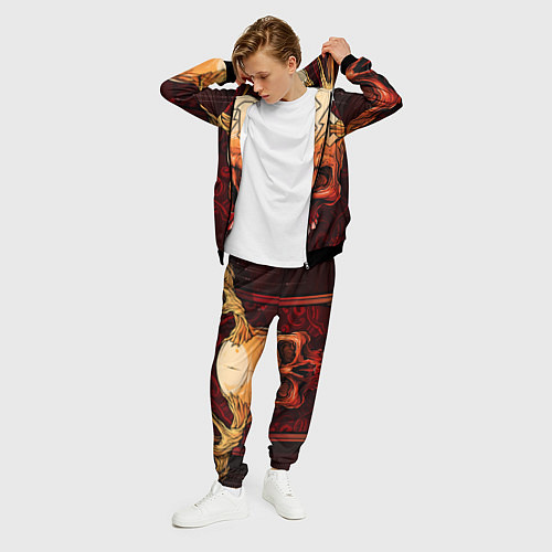 Мужской костюм ACDC / 3D-Черный – фото 3