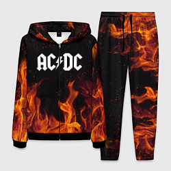Костюм мужской AC DC, цвет: 3D-черный