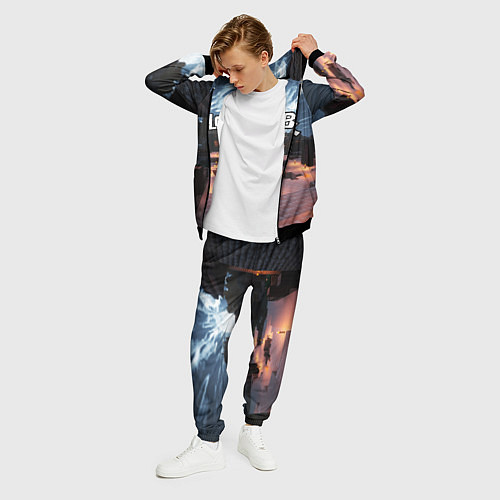 Мужской костюм ROBLOX / 3D-Черный – фото 3