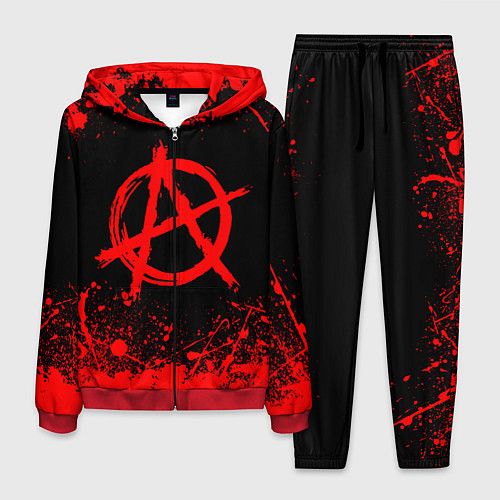 Мужской костюм АНАРХИЯ / 3D-Красный – фото 1