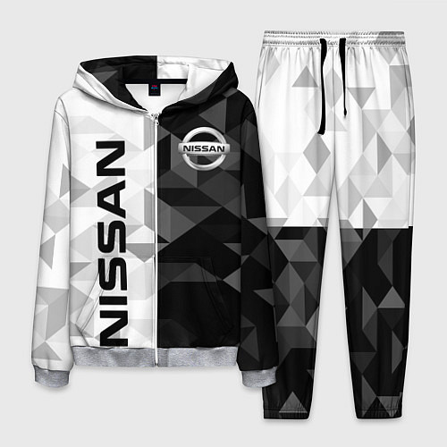 Мужской костюм NISSAN / 3D-Меланж – фото 1