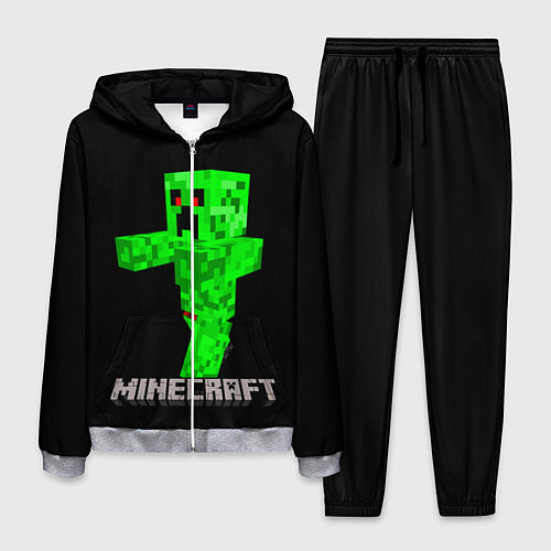 Мужской костюм MINECRAFT CREEPER / 3D-Меланж – фото 1