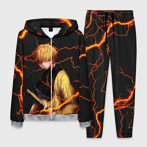 Мужской костюм KIMETSU NO YAIBA / 3D-Меланж – фото 1