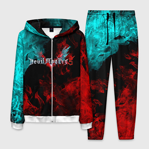 Мужской костюм DEVIL MAY CRY / 3D-Белый – фото 1