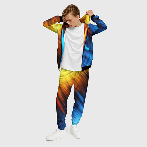 Мужской костюм PORTAL / 3D-Черный – фото 3