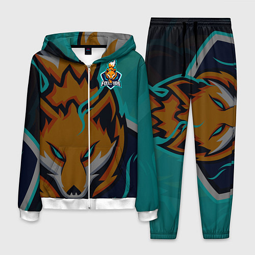 Мужской костюм Форма Foxfire / 3D-Белый – фото 1