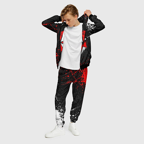 Мужской костюм RESIDENT EVIL UMBRELLA / 3D-Черный – фото 3