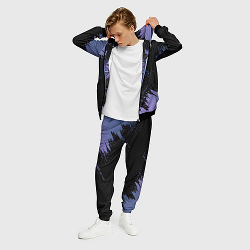 Мужской костюм Стальной алхимик / 3D-Черный – фото 3