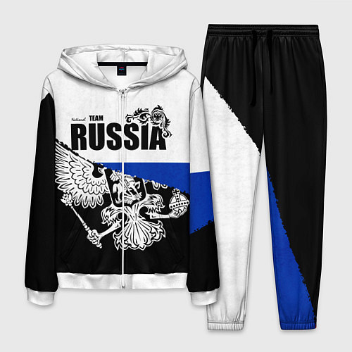 Мужской костюм Russia / 3D-Белый – фото 1
