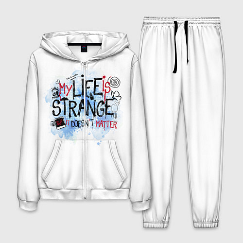 Мужской костюм LIFE IS STRANGE / 3D-Белый – фото 1