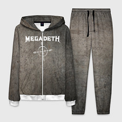 Костюм мужской Megadeth, цвет: 3D-белый