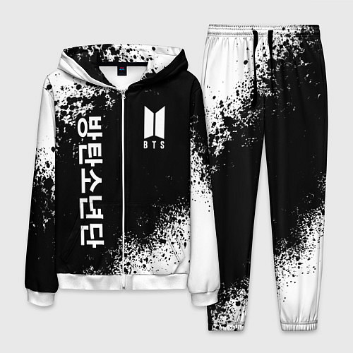 Мужской костюм BTS / 3D-Белый – фото 1