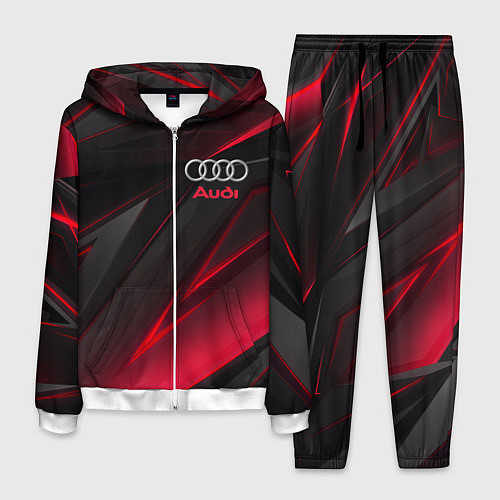 Мужской костюм AUDI / 3D-Белый – фото 1