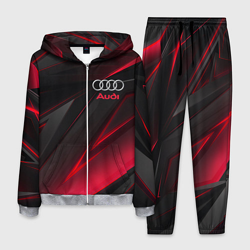 Мужской костюм AUDI / 3D-Меланж – фото 1