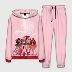 Костюм мужской PINK SAILOR MOON, цвет: 3D-красный