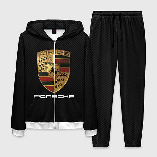 Мужской костюм PORSCHE / 3D-Белый – фото 1