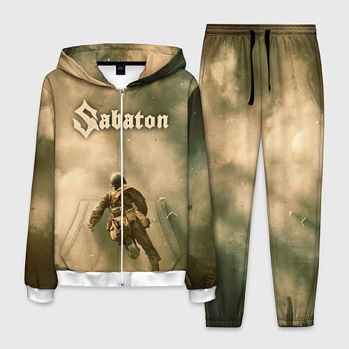 Мужской костюм Sabaton / 3D-Белый – фото 1