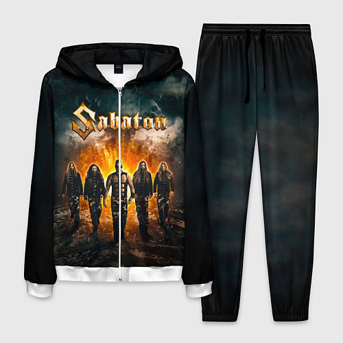 Мужской костюм Sabaton / 3D-Белый – фото 1