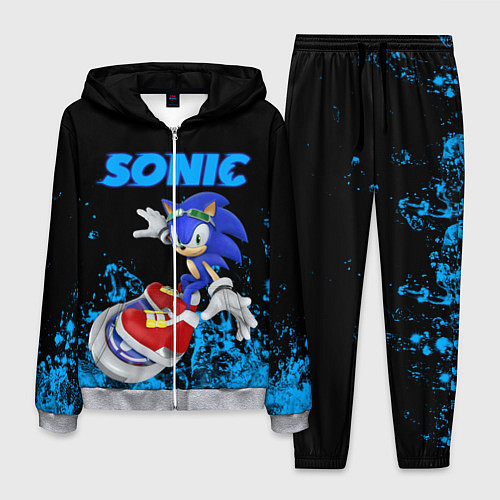 Мужской костюм Sonic / 3D-Меланж – фото 1