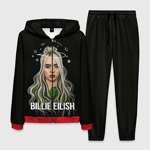 Мужской костюм BILLIE EILISH / 3D-Красный – фото 1