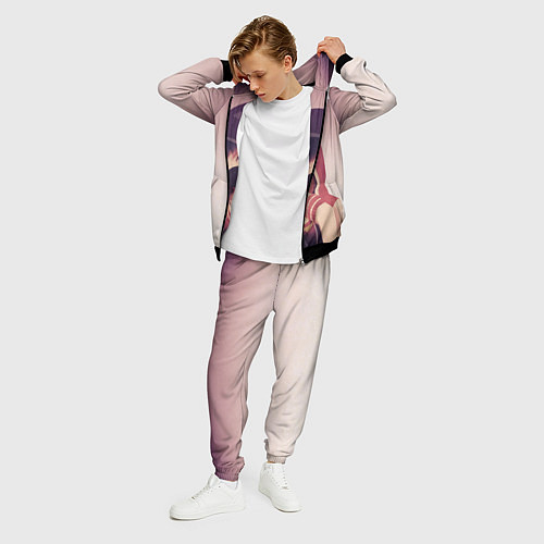 Мужской костюм Аниме / 3D-Черный – фото 3