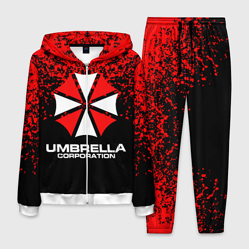 Мужской костюм Umbrella Corporation / 3D-Белый – фото 1