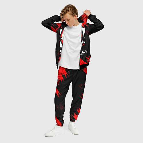 Мужской костюм Umbrella Corporation / 3D-Черный – фото 3