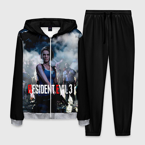 Мужской костюм RESIDENT EVIL 3 / 3D-Меланж – фото 1
