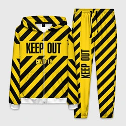 Костюм мужской Keep out, цвет: 3D-белый