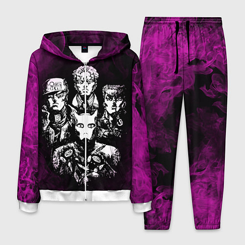 Мужской костюм JOJOS BIZARRE ADVENTURE / 3D-Белый – фото 1