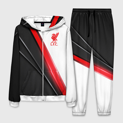 Мужской костюм Liverpool F C / 3D-Белый – фото 1