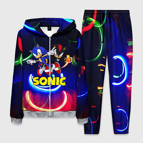 Мужской костюм SONIC / 3D-Меланж – фото 1